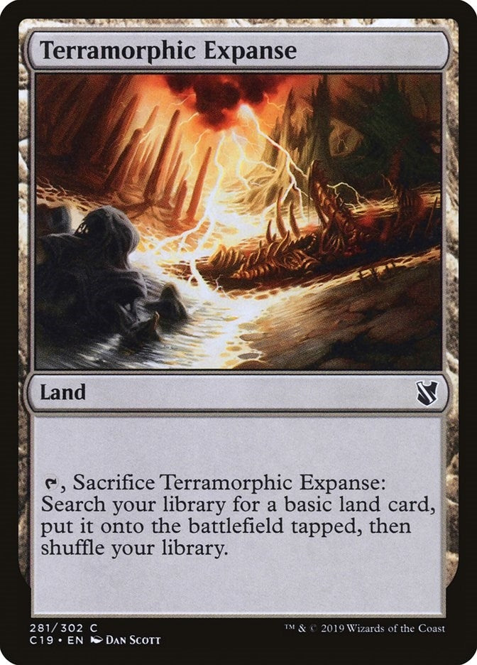 Image for Terramorphic Expanse (281) (Commander 2019) - Magic: The Gathering