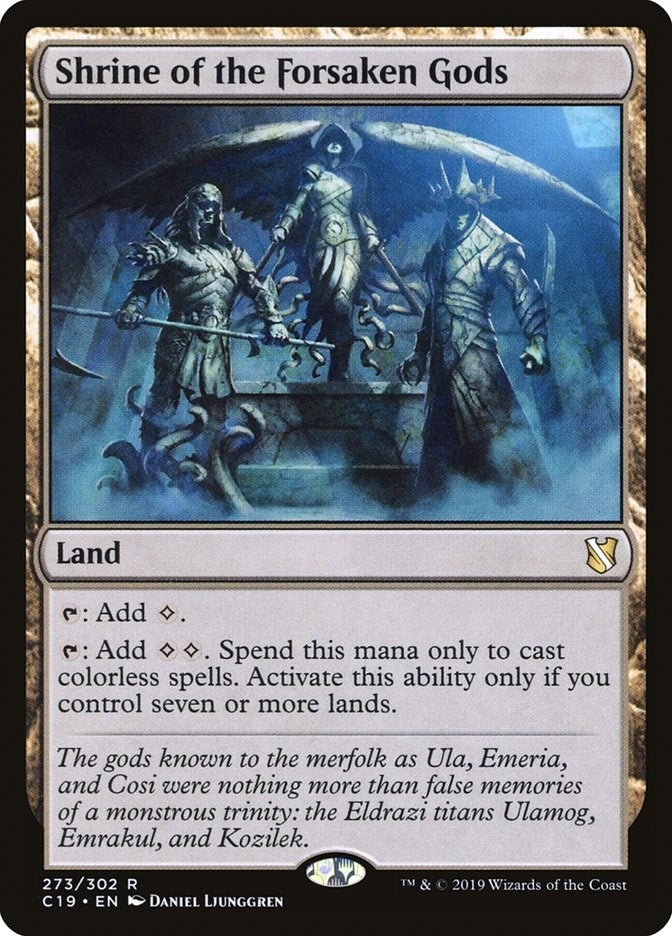 Image for Shrine of the Forsaken Gods (273) (Commander 2019) - Magic: The Gathering