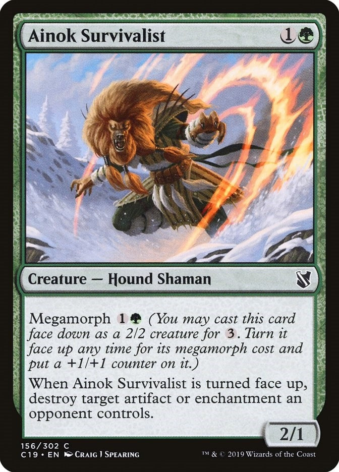 Image for Ainok Survivalist (156) (Commander 2019) - Magic: The Gathering