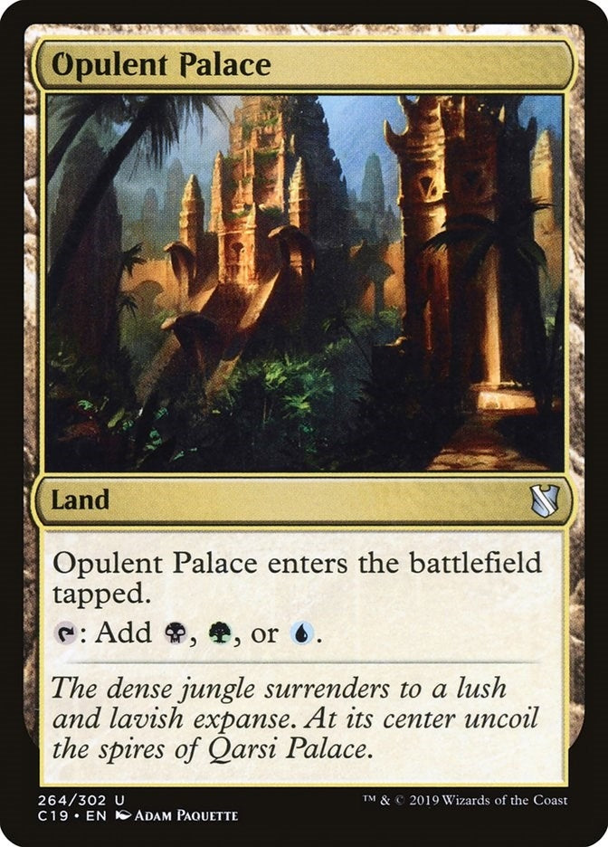 Image for Opulent Palace (264) (Commander 2019) - Magic: The Gathering