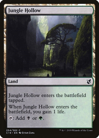 Image for Jungle Hollow (254) (Commander 2019) - Magic: The Gathering