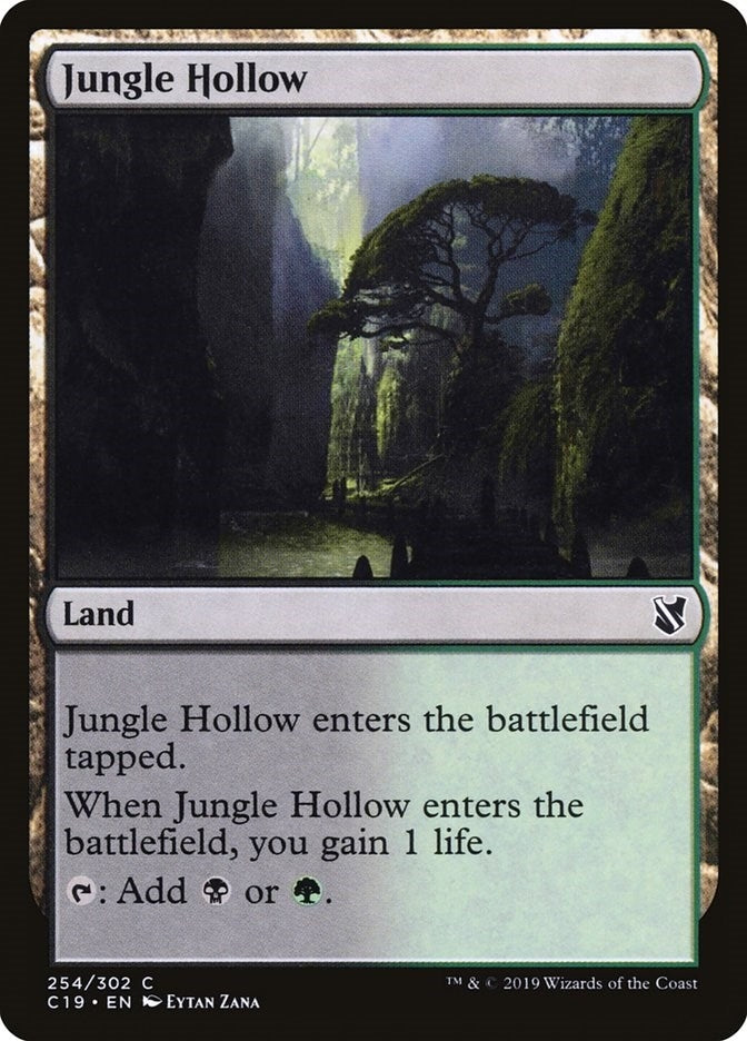 Image for Jungle Hollow (254) (Commander 2019) - Magic: The Gathering