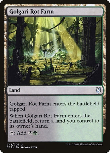 Image for Golgari Rot Farm (248) (Commander 2019) - Magic: The Gathering