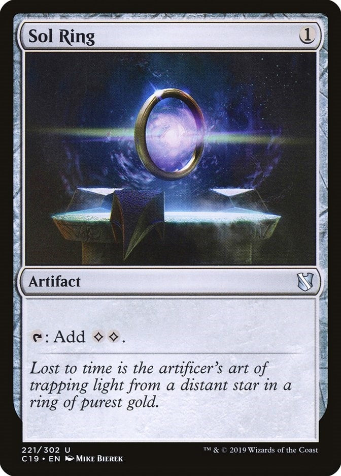 Image for Sol Ring (221) (Commander 2019) - Magic: The Gathering