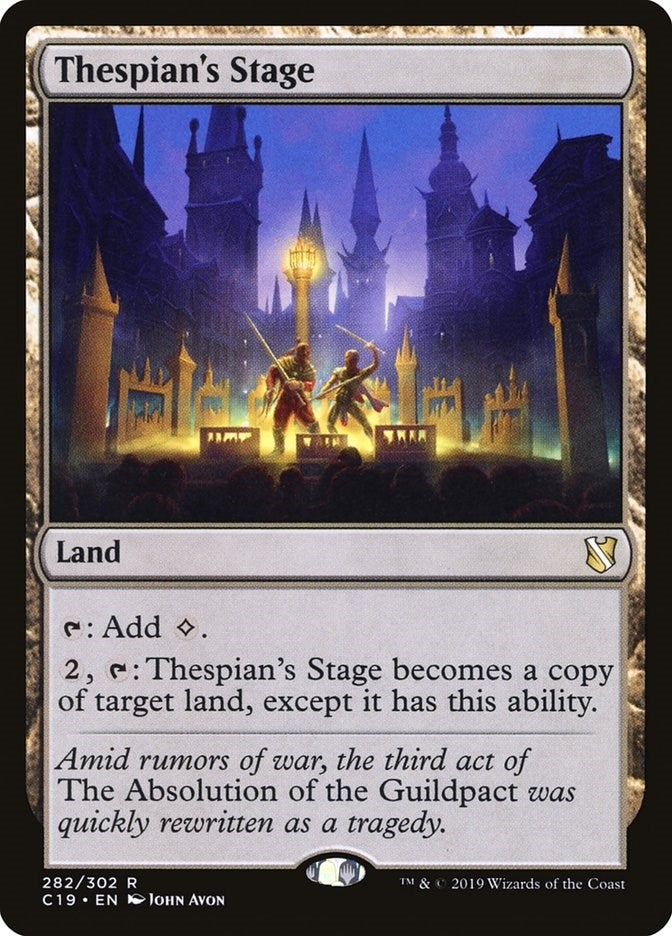 Image for Thespian's Stage (282) (Commander 2019) - Magic: The Gathering