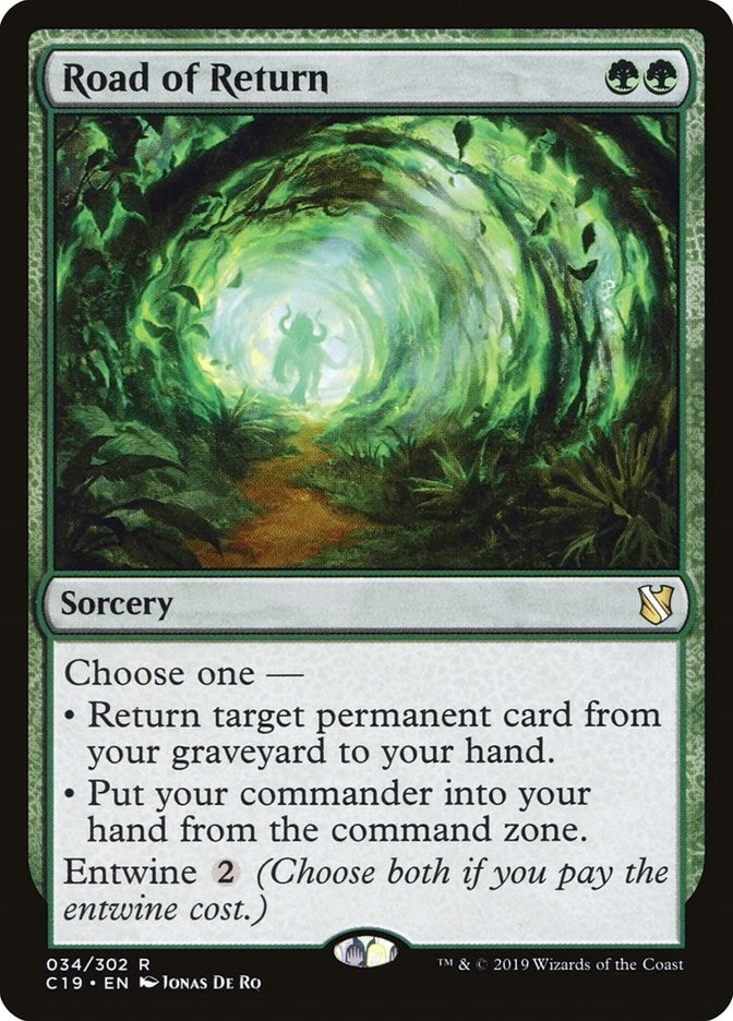 Image for Road of Return (34) (Commander 2019) - Magic: The Gathering