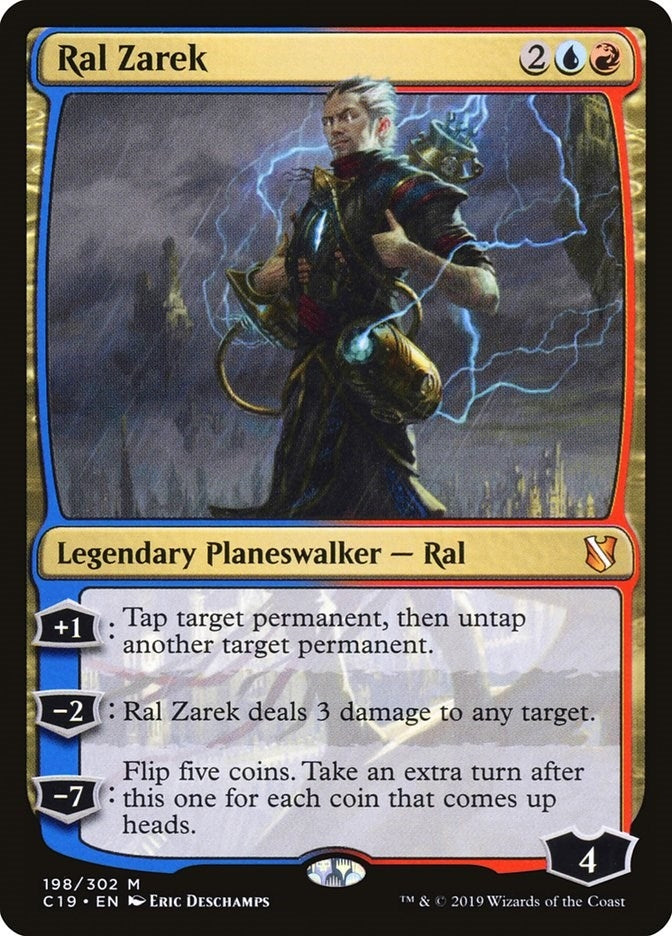 Image for Ral Zarek (198) (Commander 2019) - Magic: The Gathering