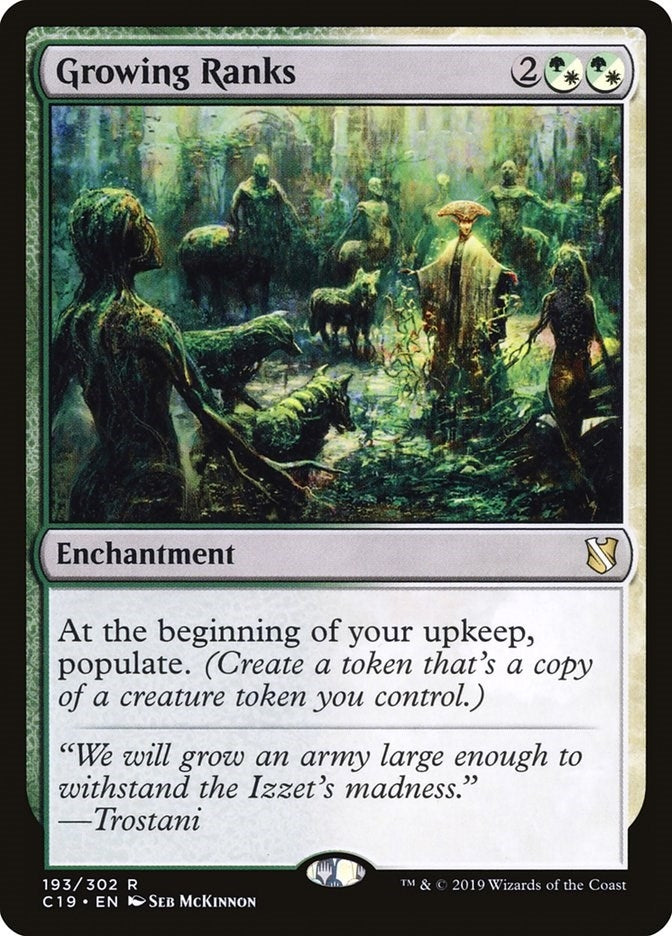 Image for Growing Ranks (193) (Commander 2019) - Magic: The Gathering