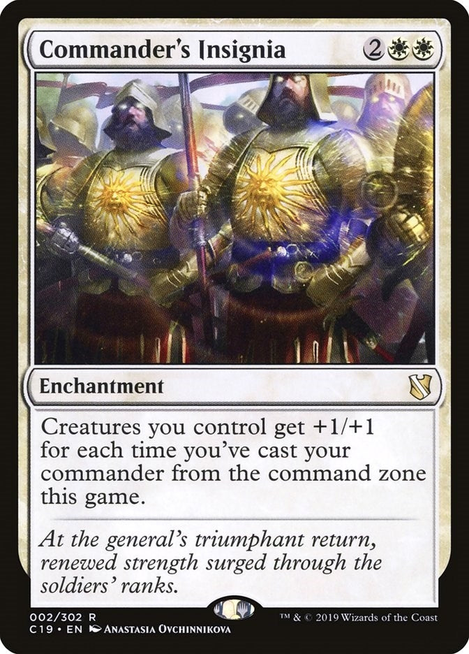 Image for Commander's Insignia (2) (Commander 2019) - Magic: The Gathering