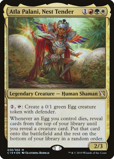 Image for Atla Palani, Nest Tender (38) (Commander 2019) - Magic: The Gathering
