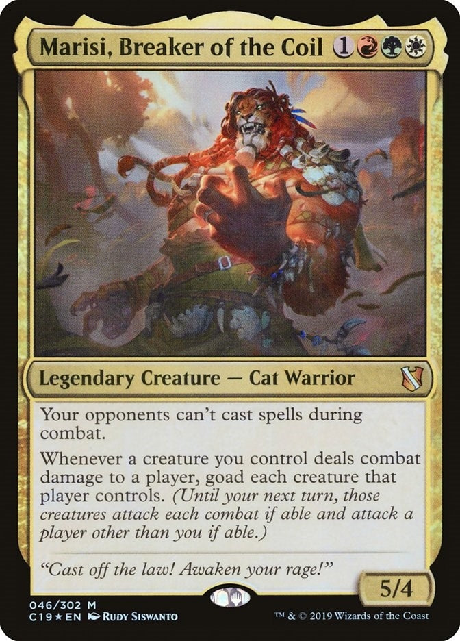 Image for Marisi, Breaker of the Coil (46) (Commander 2019) - Magic: The Gathering