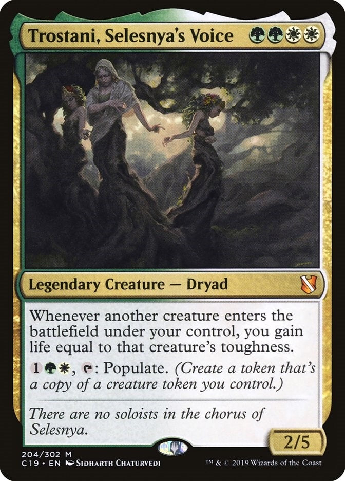 Image for Trostani, Selesnya's Voice (204) (Commander 2019) - Magic: The Gathering