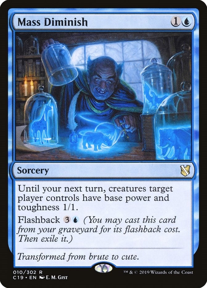 Image for Mass Diminish (10) (Commander 2019) - Magic: The Gathering