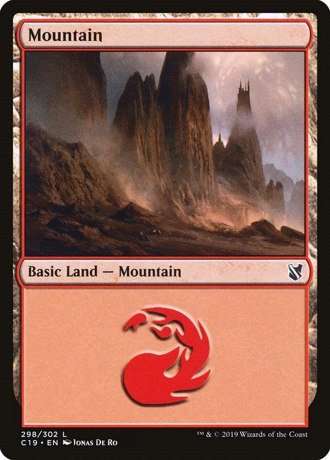 Image for Mountain (298) (298) (Commander 2019) - Magic: The Gathering