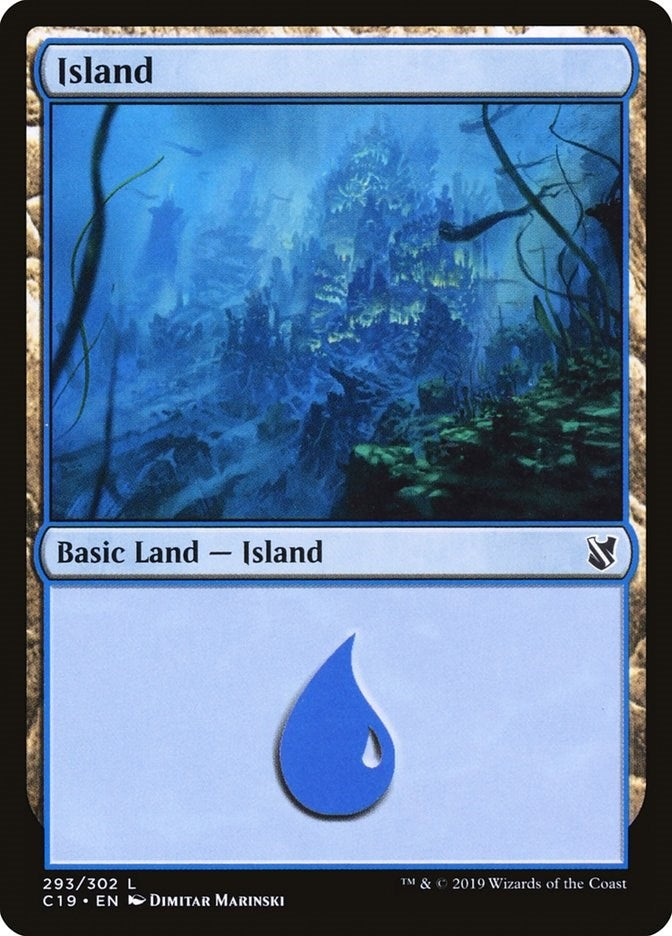 Image for Island (293) (293) (Commander 2019) - Magic: The Gathering
