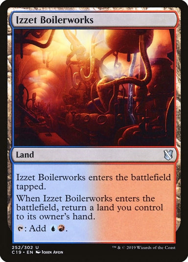 Image for Izzet Boilerworks (252) (Commander 2019) - Magic: The Gathering