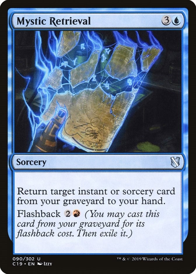 Image for Mystic Retrieval (90) (Commander 2019) - Magic: The Gathering