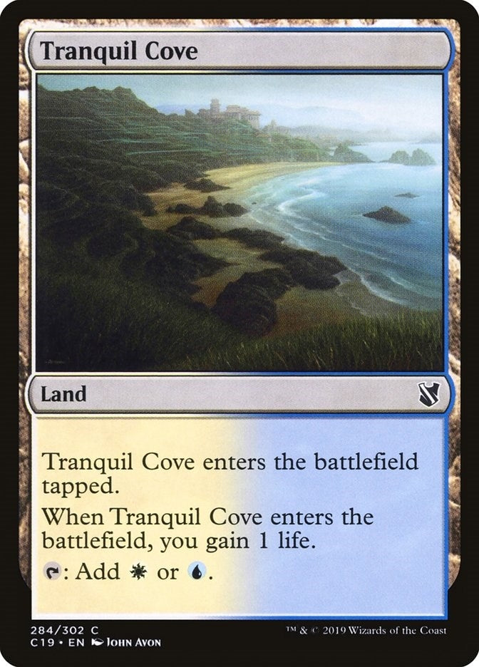 Image for Tranquil Cove (284) (Commander 2019) - Magic: The Gathering