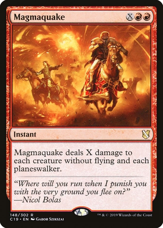 Image for Magmaquake (148) (Commander 2019) - Magic: The Gathering