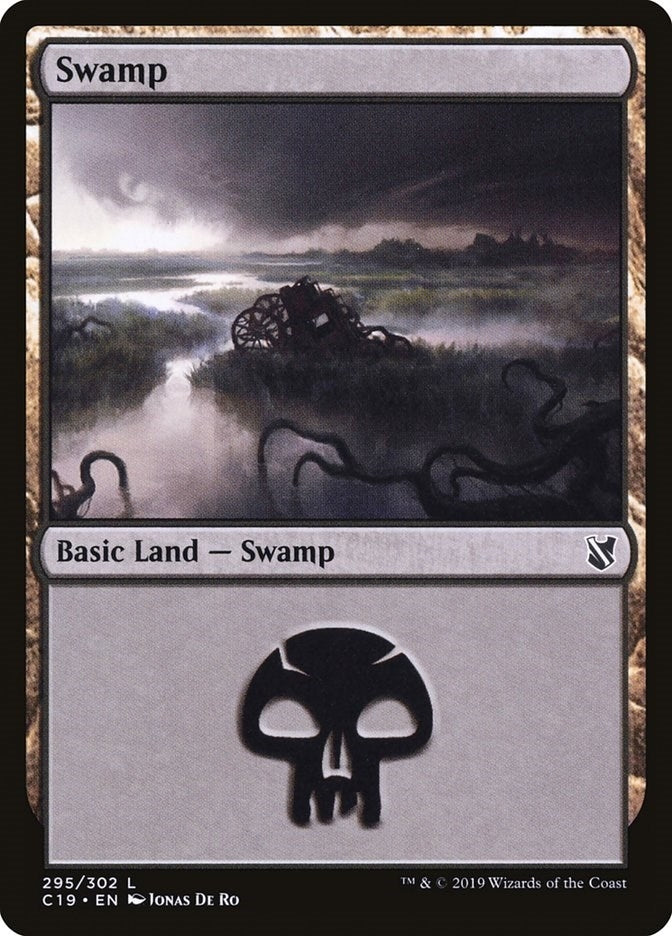 Image for Swamp (295) (295) (Commander 2019) - Magic: The Gathering