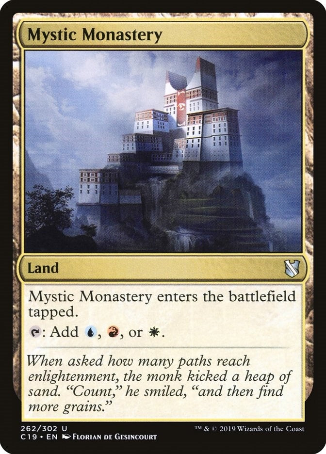 Image for Mystic Monastery (262) (Commander 2019) - Magic: The Gathering