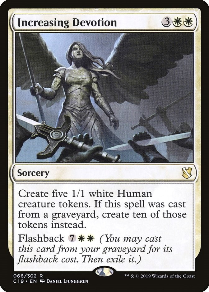 Image for Increasing Devotion (66) (Commander 2019) - Magic: The Gathering