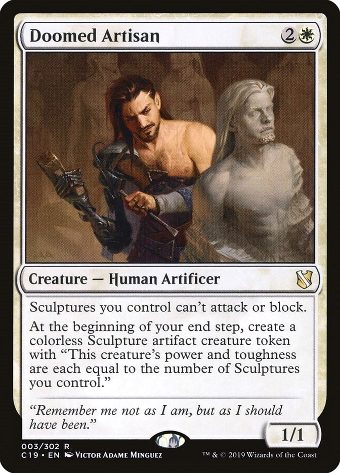 Image for Doomed Artisan (3) (Commander 2019) - Magic: The Gathering