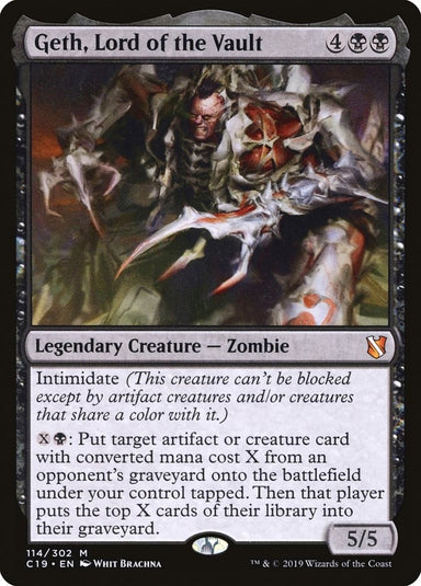 Image for Geth, Lord of the Vault (114) (Commander 2019) - Magic: The Gathering