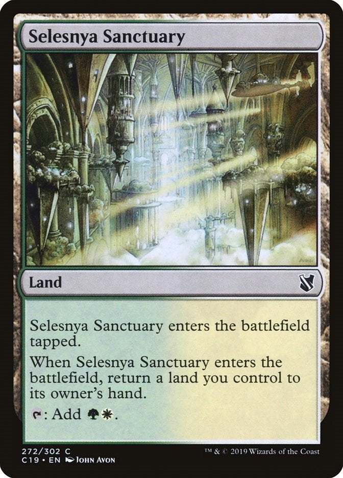 Image for Selesnya Sanctuary (272) (Commander 2019) - Magic: The Gathering