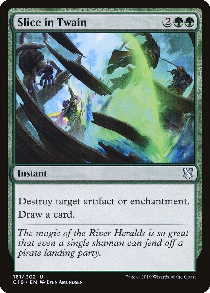 Image for Slice in Twain (181) (Commander 2019) - Magic: The Gathering