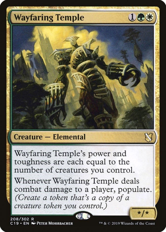 Image for Wayfaring Temple (208) (Commander 2019) - Magic: The Gathering