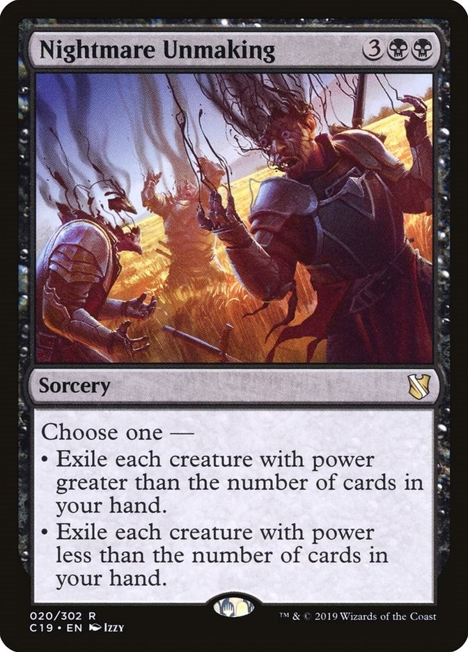 Image for Nightmare Unmaking (20) (Commander 2019) - Magic: The Gathering