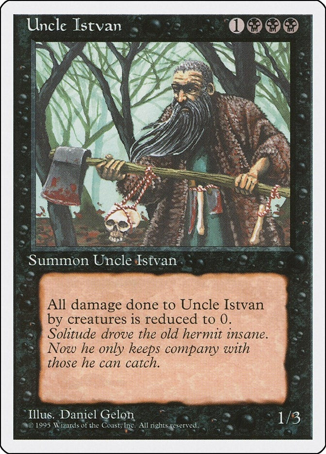 Image for Uncle Istvan (Fourth Edition) (4ED) - Magic: The Gathering