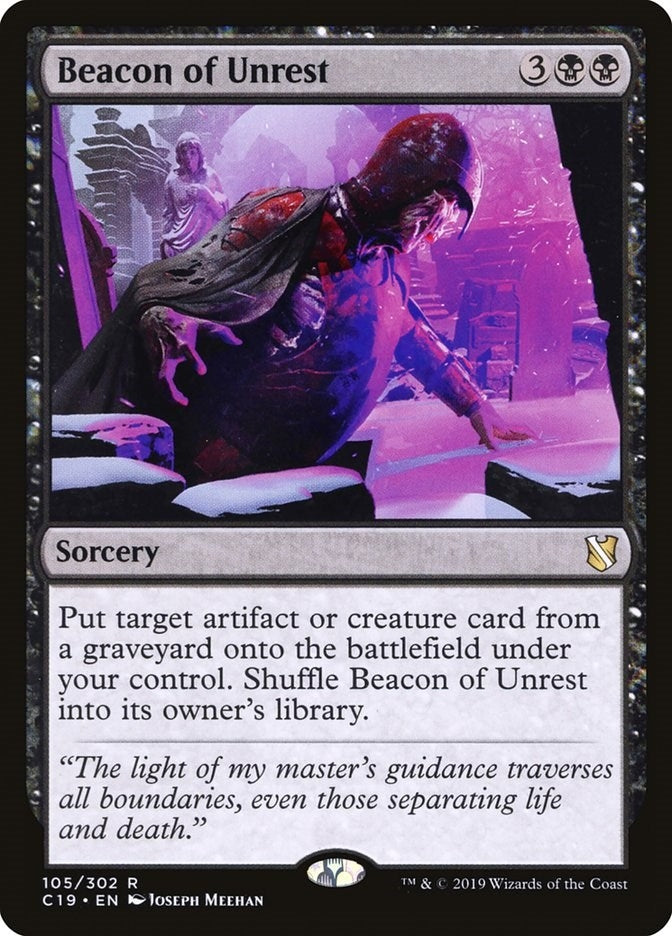 Image for Beacon of Unrest (105) (Commander 2019) - Magic: The Gathering