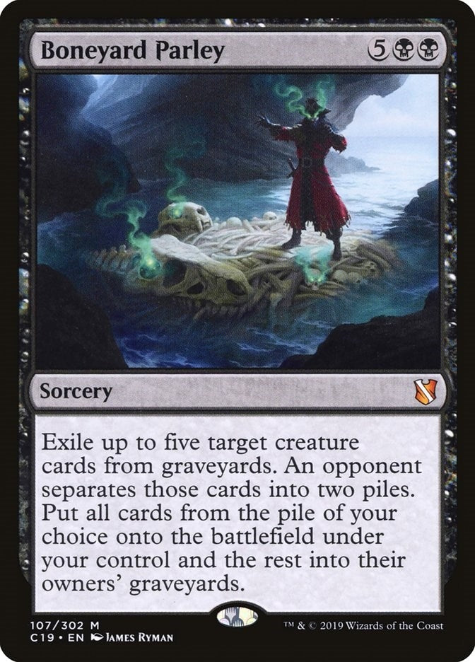 Image for Boneyard Parley (107) (Commander 2019) - Magic: The Gathering