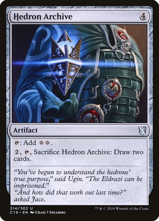 Image for Hedron Archive (214) (Commander 2019) - Magic: The Gathering
