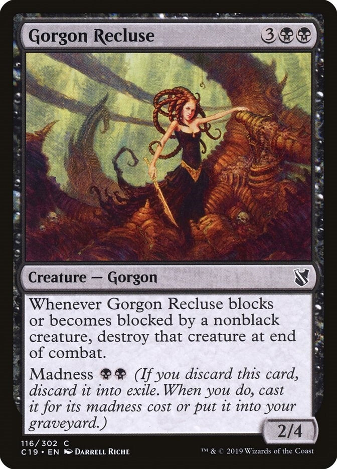 Image for Gorgon Recluse (116) (Commander 2019) - Magic: The Gathering