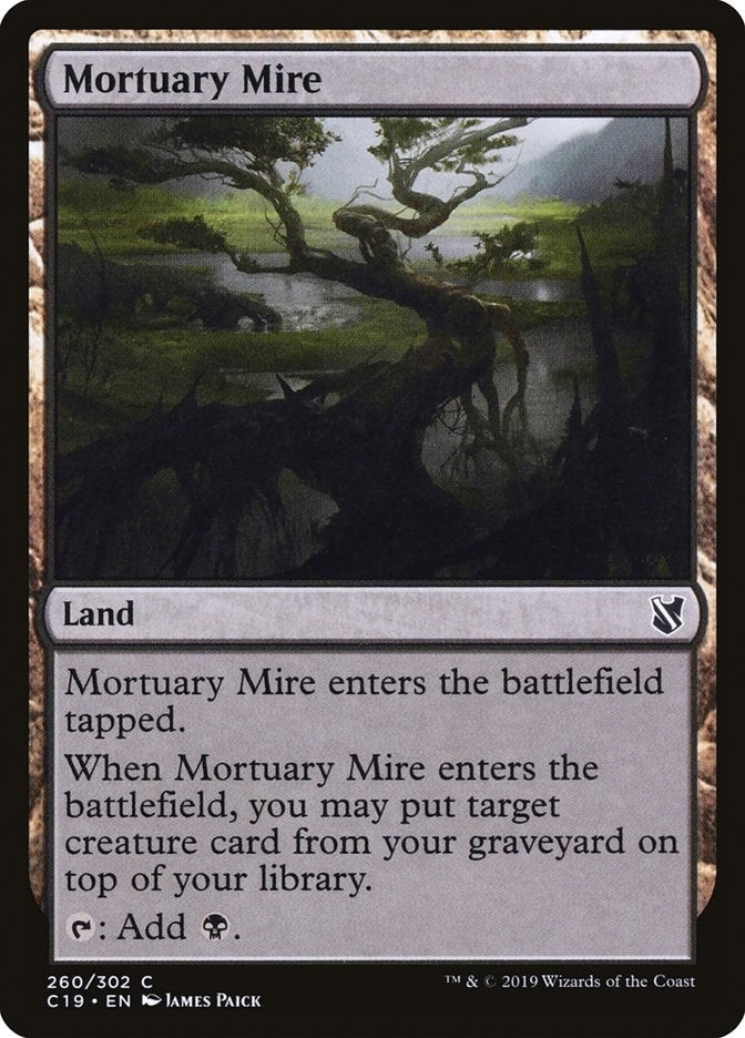 Image for Mortuary Mire (260) (Commander 2019) - Magic: The Gathering