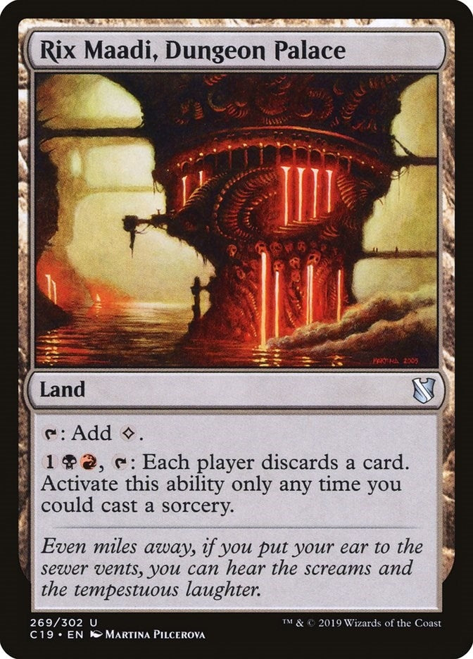 Image for Rix Maadi, Dungeon Palace (269) (Commander 2019) - Magic: The Gathering
