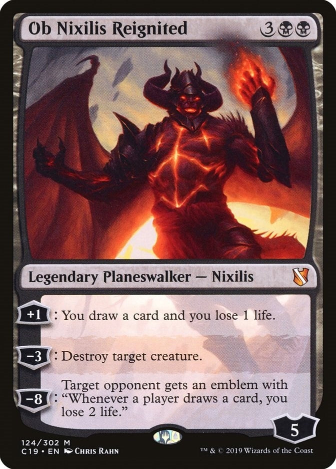 Image for Ob Nixilis Reignited (124) (Commander 2019) - Magic: The Gathering
