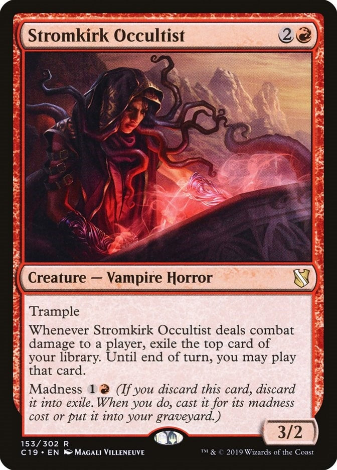 Image for Stromkirk Occultist (153) (Commander 2019) - Magic: The Gathering