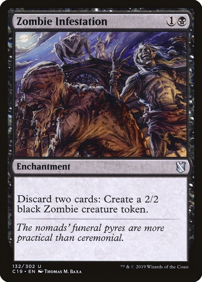 Image for Zombie Infestation (132) (Commander 2019) - Magic: The Gathering