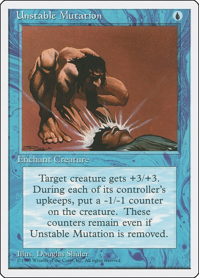 Image for Unstable Mutation (Fourth Edition) (4ED) - Magic: The Gathering