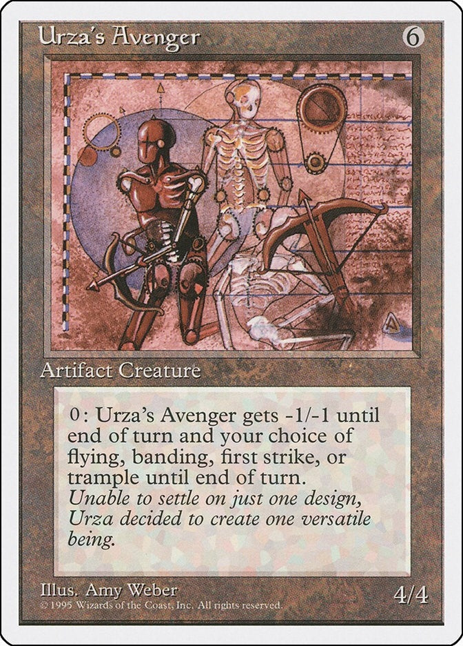 Image for Urza's Avenger (Fourth Edition) (4ED) - Magic: The Gathering