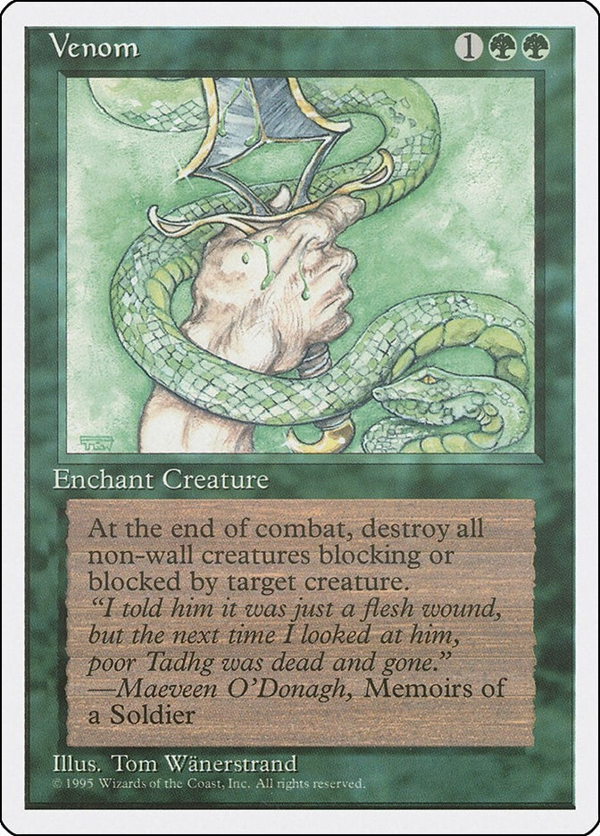 Image for Venom (Fourth Edition) (4ED) - Magic: The Gathering