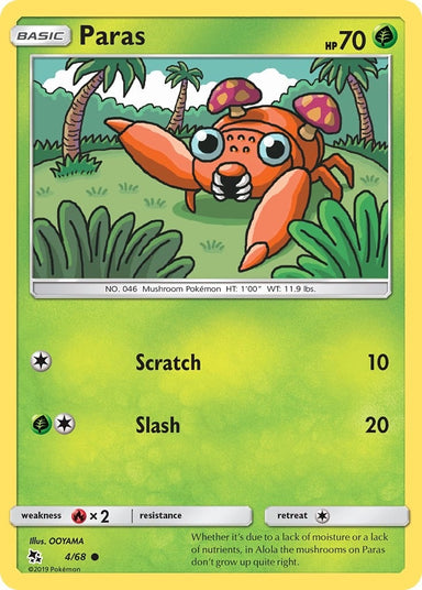 Image for Paras (4/68) (HIF) - Pokemon