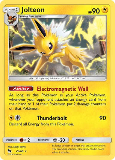 Image for Jolteon (23/68) (HIF) - Pokemon