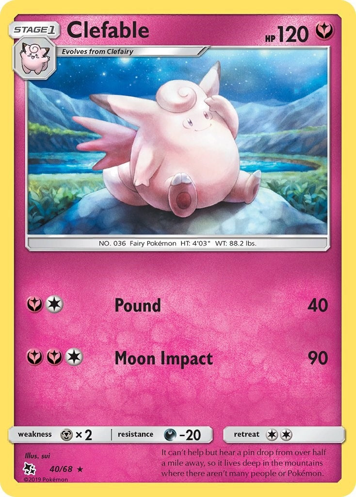 Image for Clefable (40/68) (HIF) - Pokemon