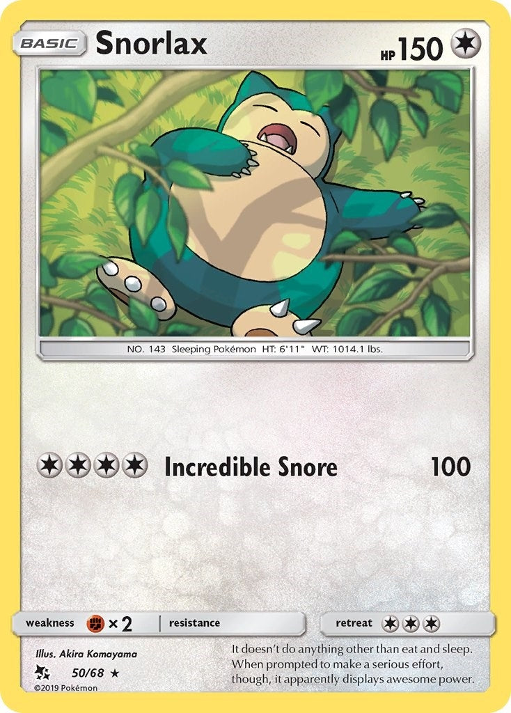 Image for Snorlax (50/68) (HIF) - Pokemon