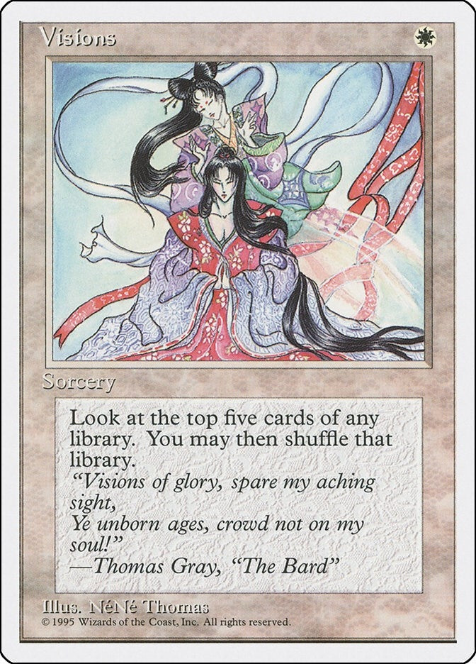 Image for Visions (Fourth Edition) (4ED) - Magic: The Gathering
